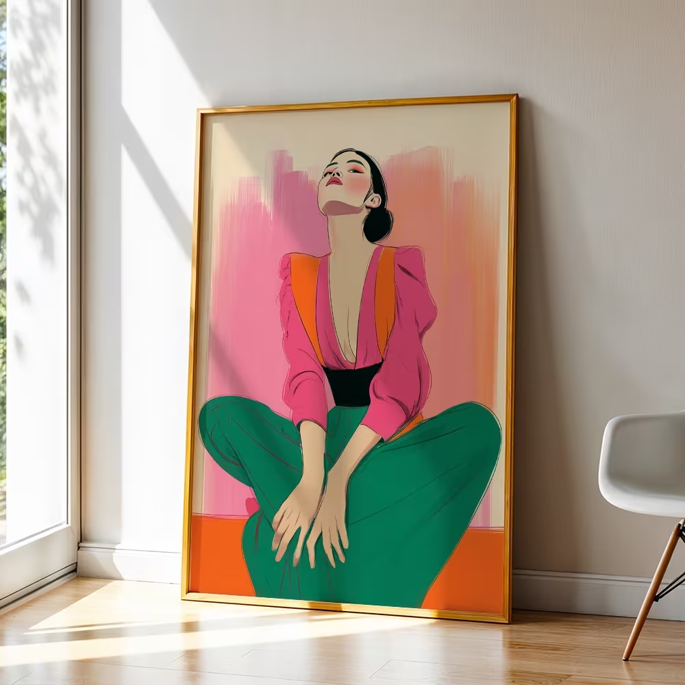 Home Decor Nz - Modern,Retro Pluralistic Feminism Wall Art Print