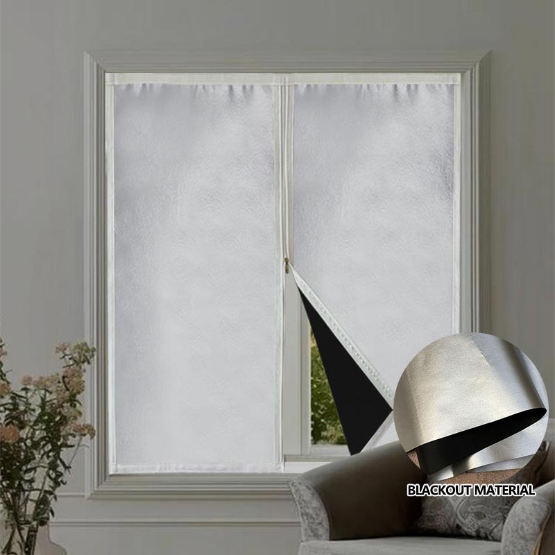 Blackout Curtains - Customizable Zipper Privacy Light Blocking Curtain
