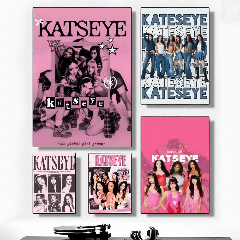 Home Decor Korea - Korea Kpop Band K-Katseye Poster HD