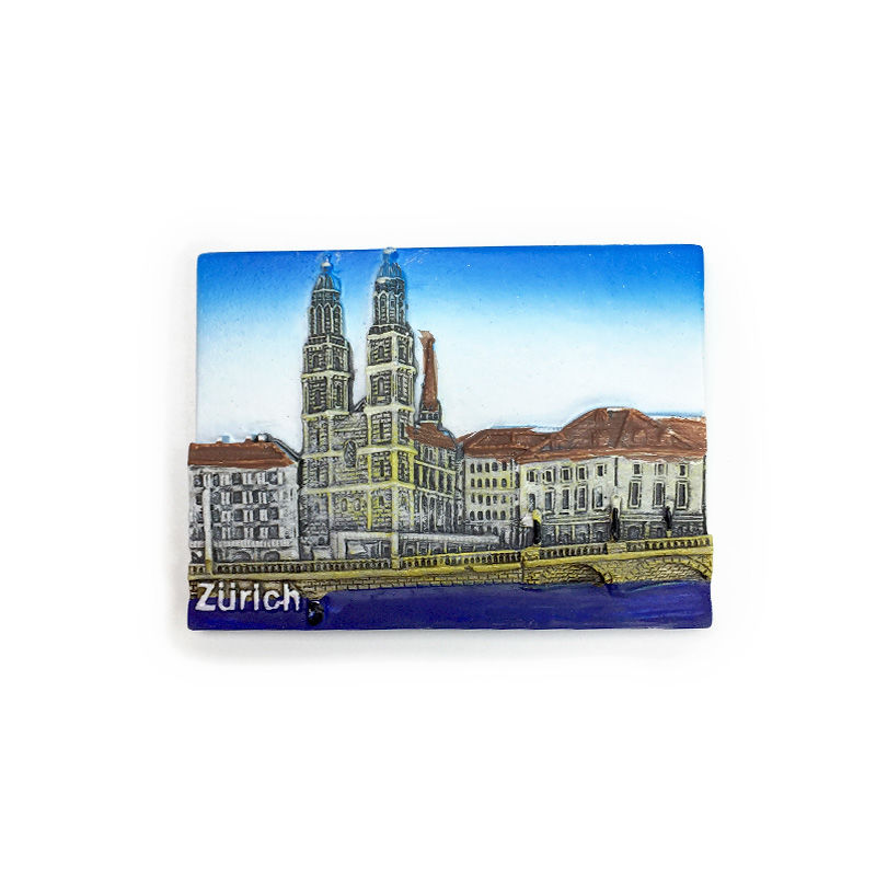 Home Decor Zurich - Switzerland Zurich (Grossmünster Cathedral Landmark) 3D