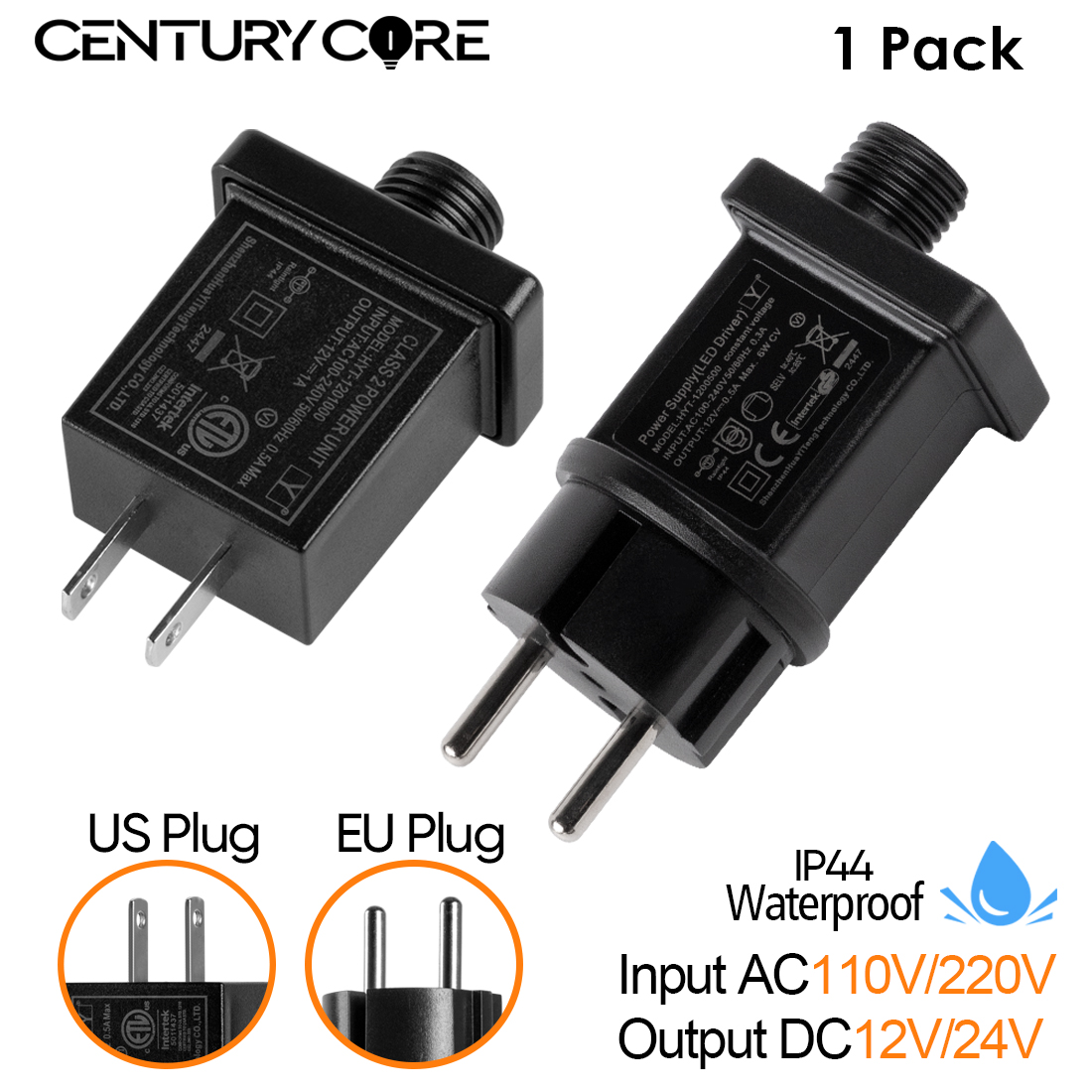 String Curtain Light - 24V 12V LED Transformer Replacement Power