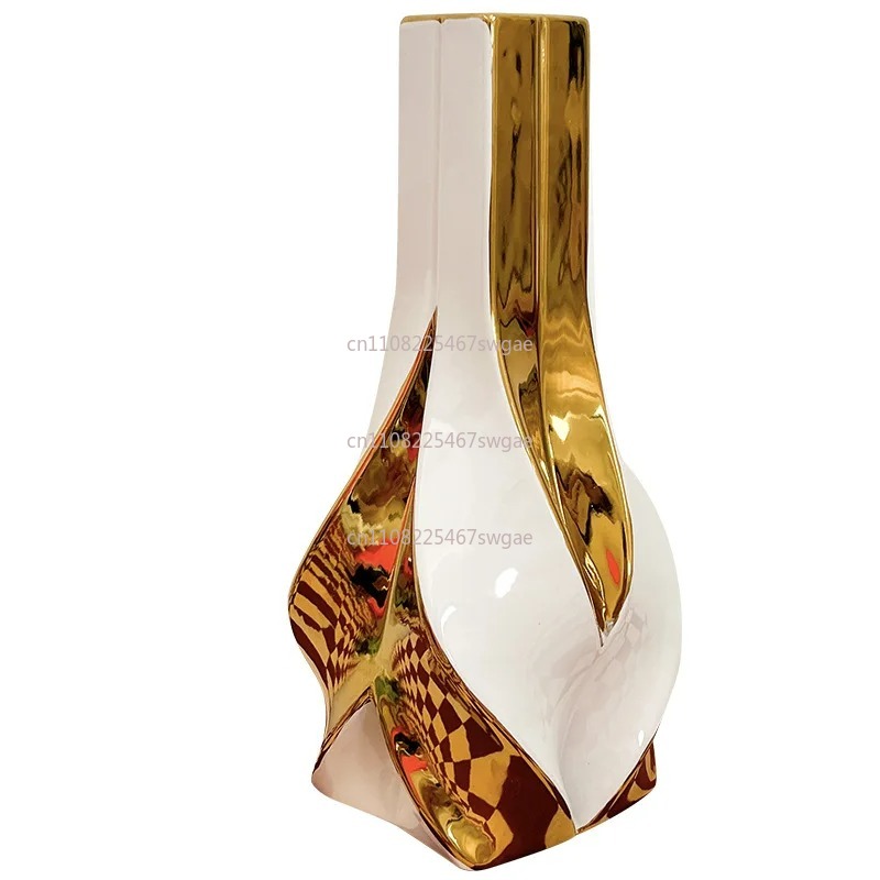 Home Decor Vase With Flowers - Living Room Decoration Creative Flower Arrangement