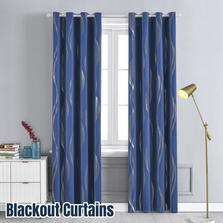 Blackout Curtains - Black Blackout Curtains for Living Room