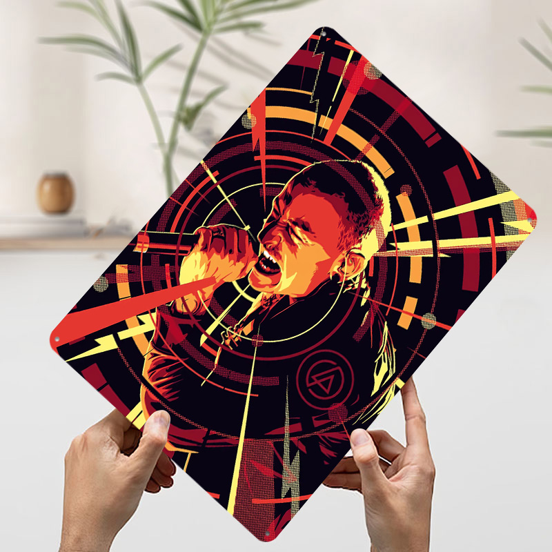 Chester Bennington Vector Art  - Home Decor Vector recension och pris