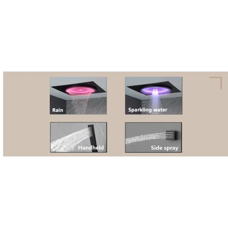 Smart LED Shower Set Bathroom  - Home Decor Gift recension och pris