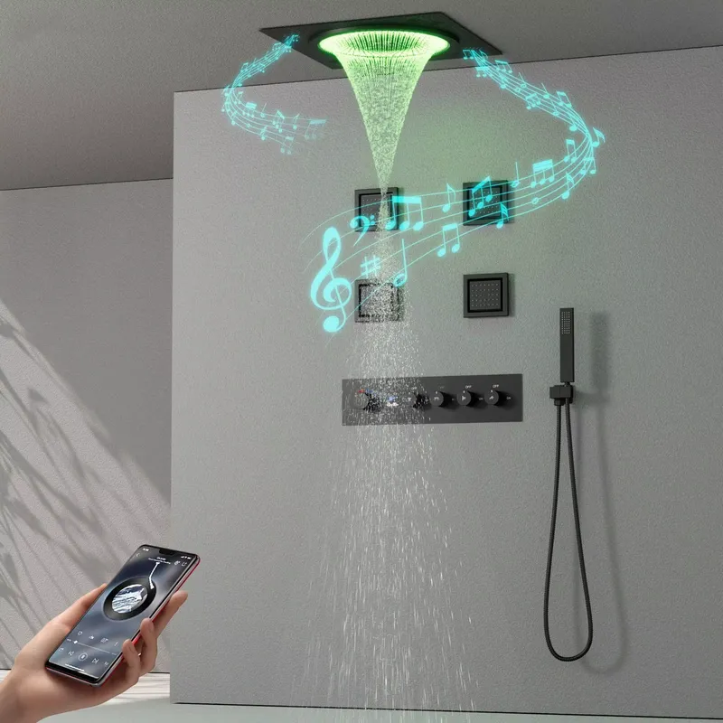Smart LED Shower Set Bathroom  - Home Decor Gift recension och pris