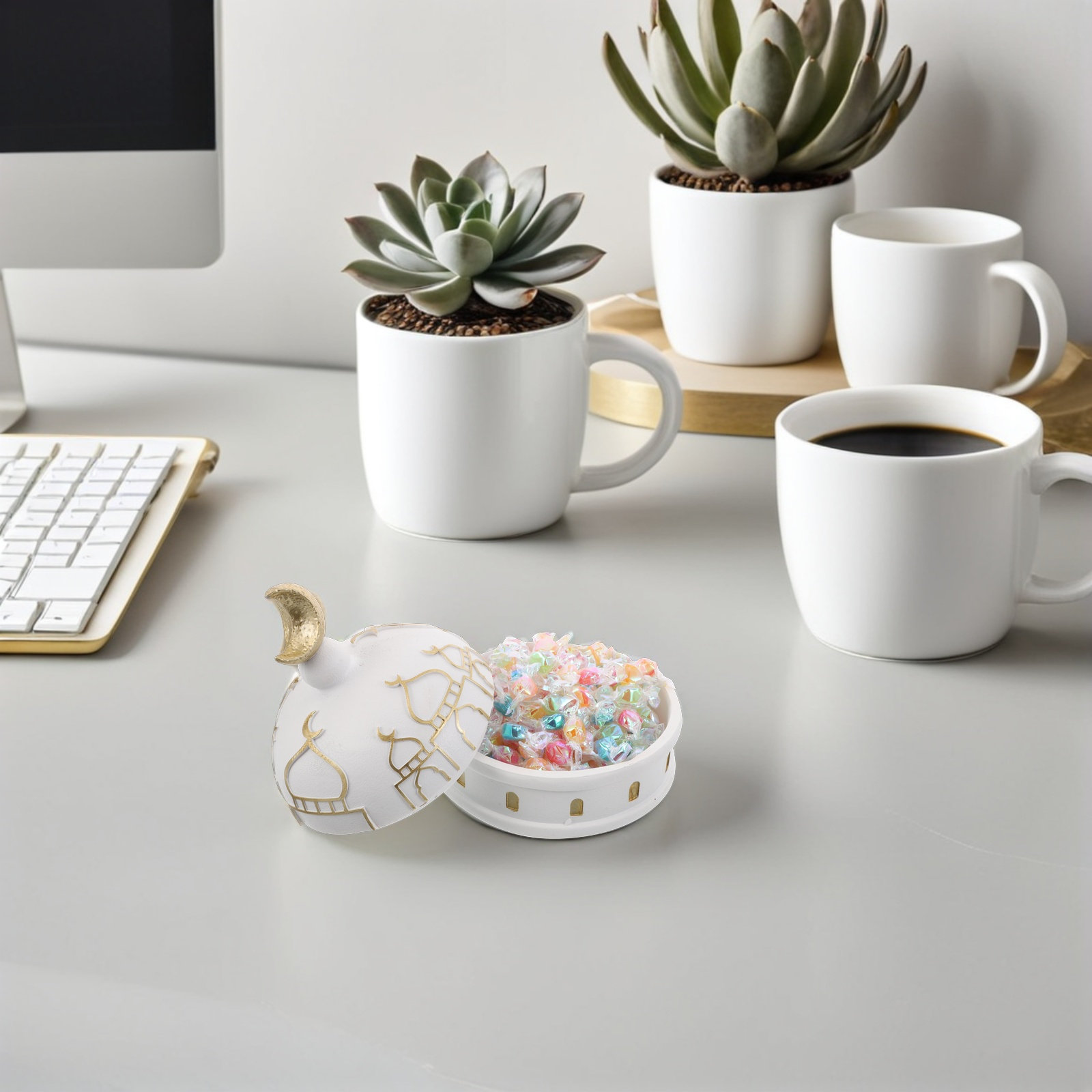 Islamic Tabletop Decor Resin E - Home Decor Organizer recension och pris