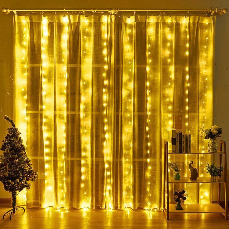 USB LED Curtain String Lights  - String Curtain Light recension och pris