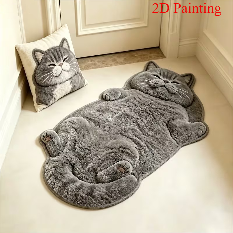 Cute Cartoon Lazy Cat-shaped R - Home Decor Korea recension och pris