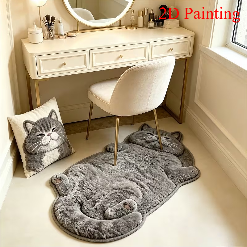 Cute Cartoon Lazy Cat-shaped R - Home Decor Korea recension och pris