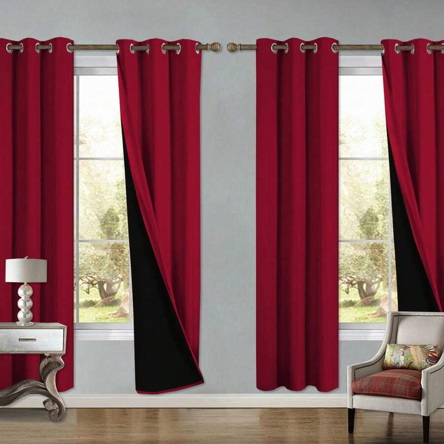 4 Panels 100% Blackout Curtain - Blackout Curtains recension och pris