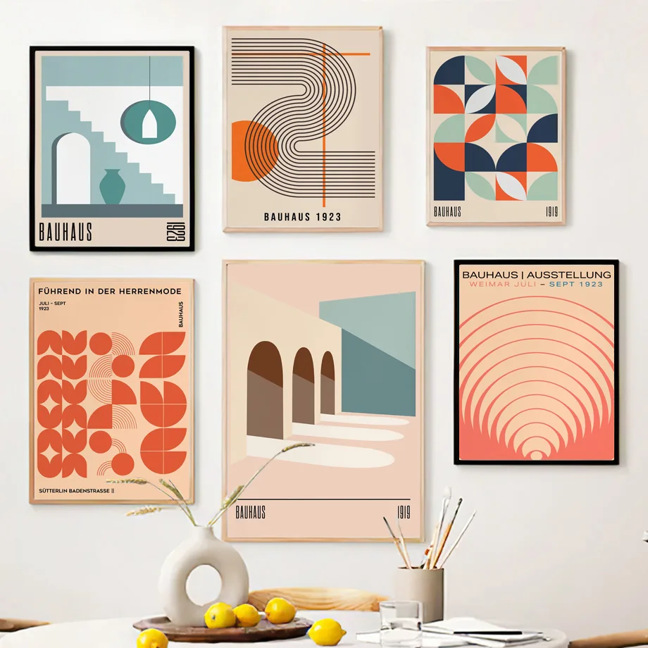 Bauhaus Expo Canvas Wall Art - - Home Decor Expo recension och pris