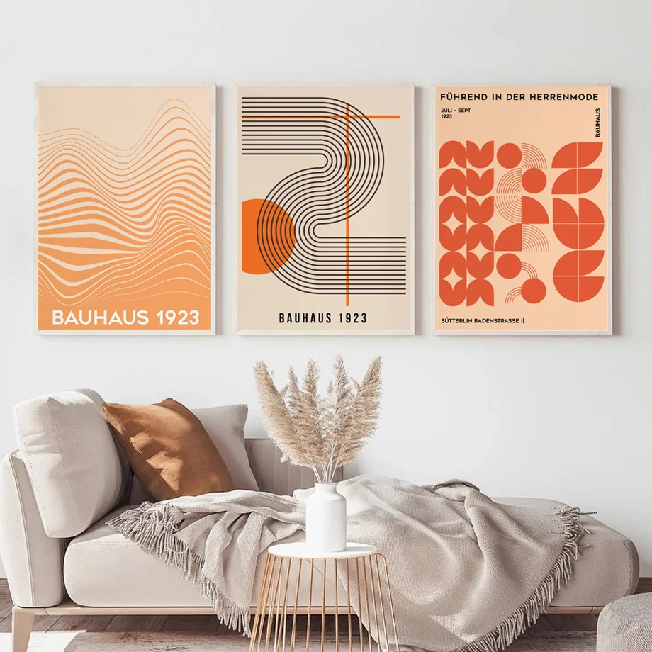 Bauhaus Expo Canvas Wall Art - - Home Decor Expo recension och pris