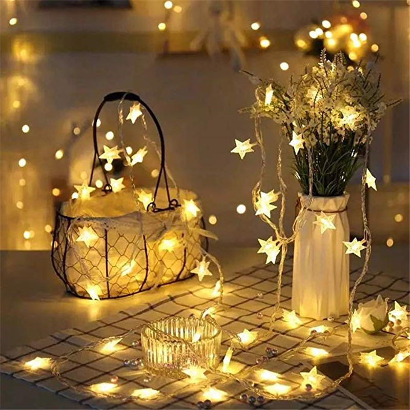 6M 40Led Lights Outdoor Decora - String Curtain Light recension och pris