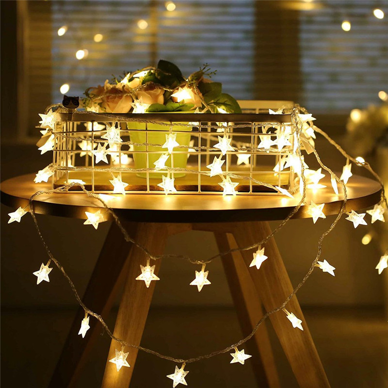 6M 40Led Lights Outdoor Decora - String Curtain Light recension och pris