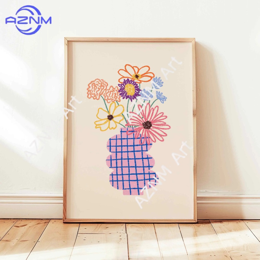 1/3pcs Abstract Flower Vase Pa - Home Decor Vase With Flowers recension och pris