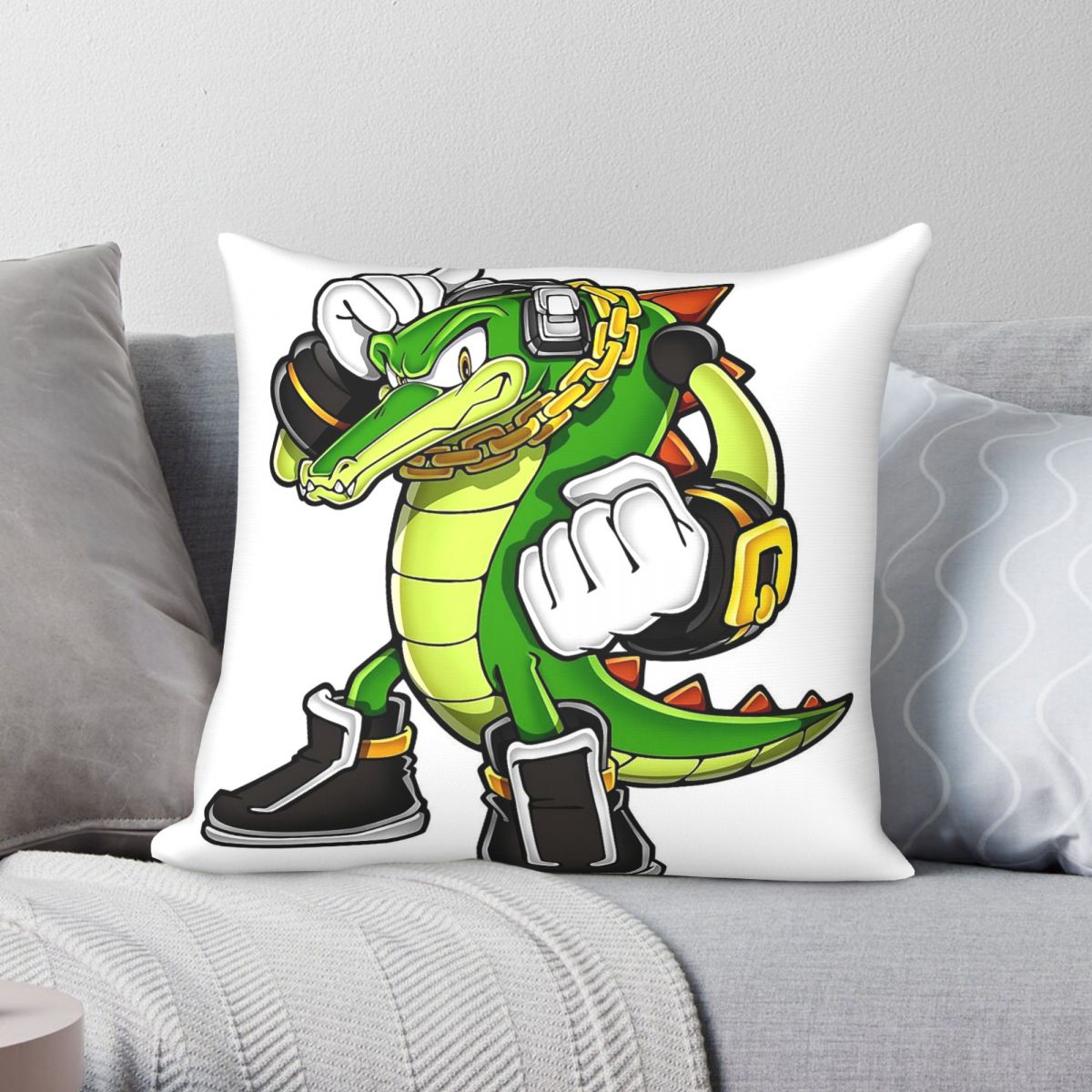 Vector The Crocodile Square Pi - Home Decor Vector recension och pris
