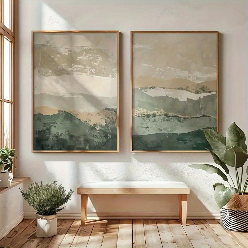 2pcs/set Wabi Sabi Abstract Ge - Home Decor Korea recension och pris