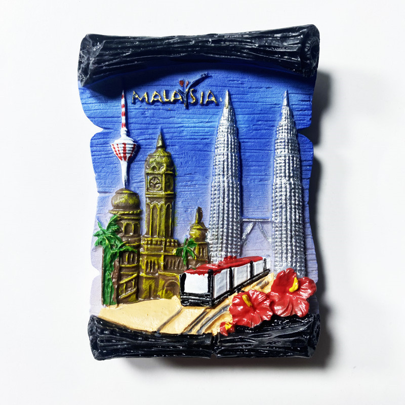 Malaysia Travelling Fridge Mag - Home Decor Kuala Lumpur recension och pris