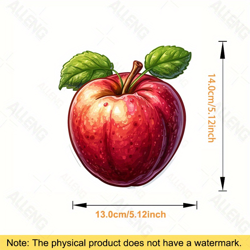 ALLENG Red Apple Vector Art St - Home Decor Vector recension och pris