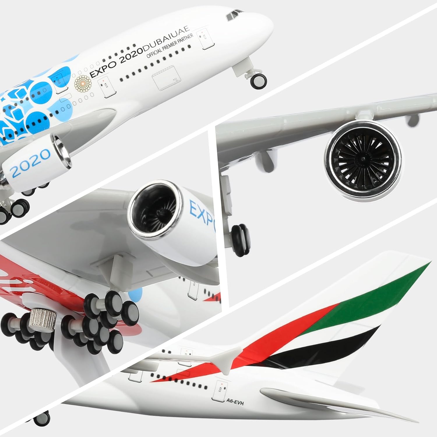 30cm UAE Expo A380 Airlines Di - Home Decor Expo recension och pris