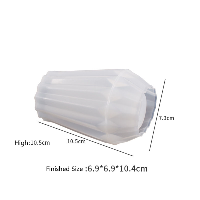 Round Diamond Vase Silicone Mo - Home Decor Vase With Flowers recension och pris