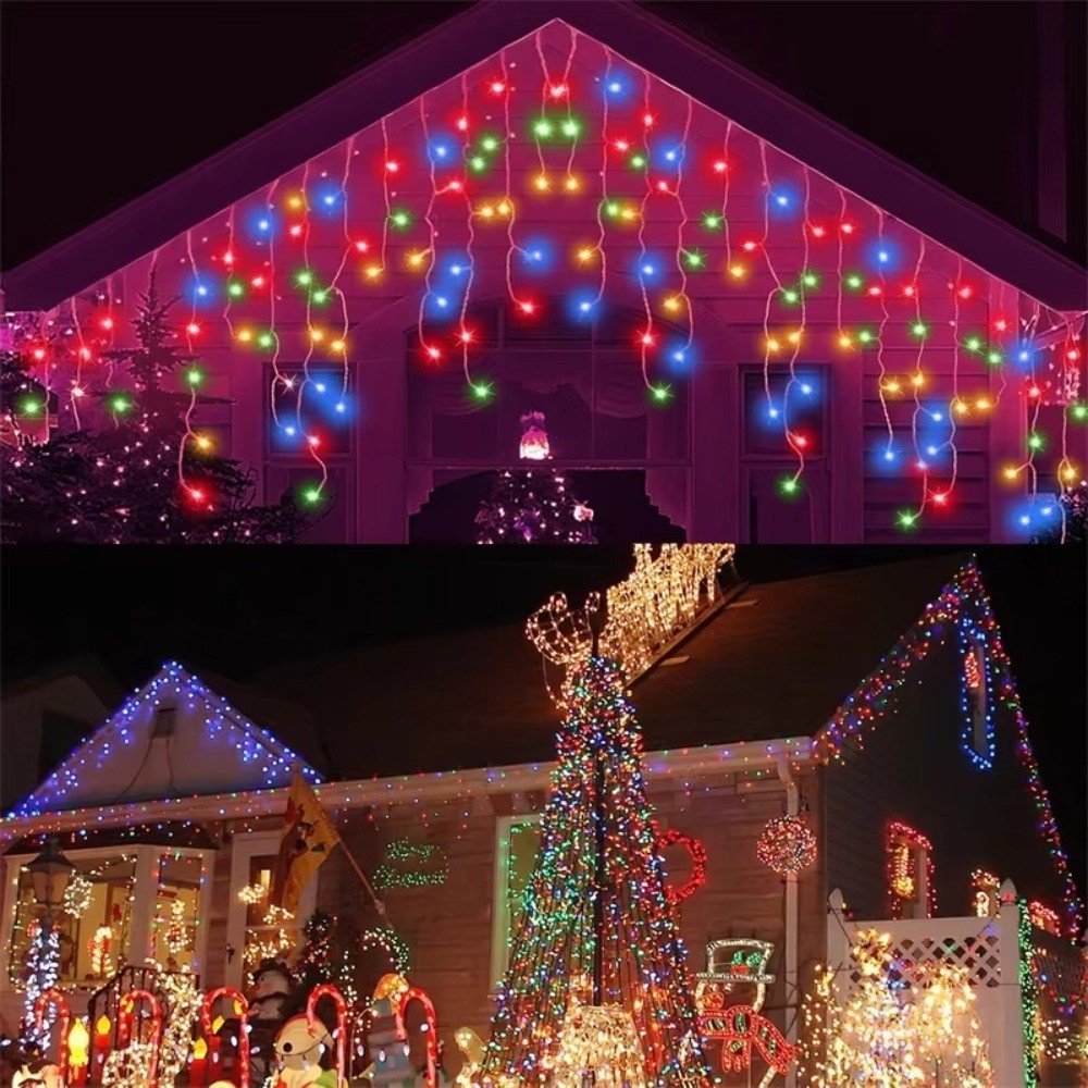 600CM Curtain Waterfall Light  - String Curtain Light recension och pris