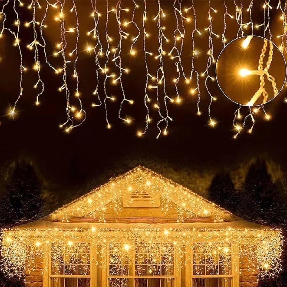 600CM Curtain Waterfall Light  - String Curtain Light recension och pris