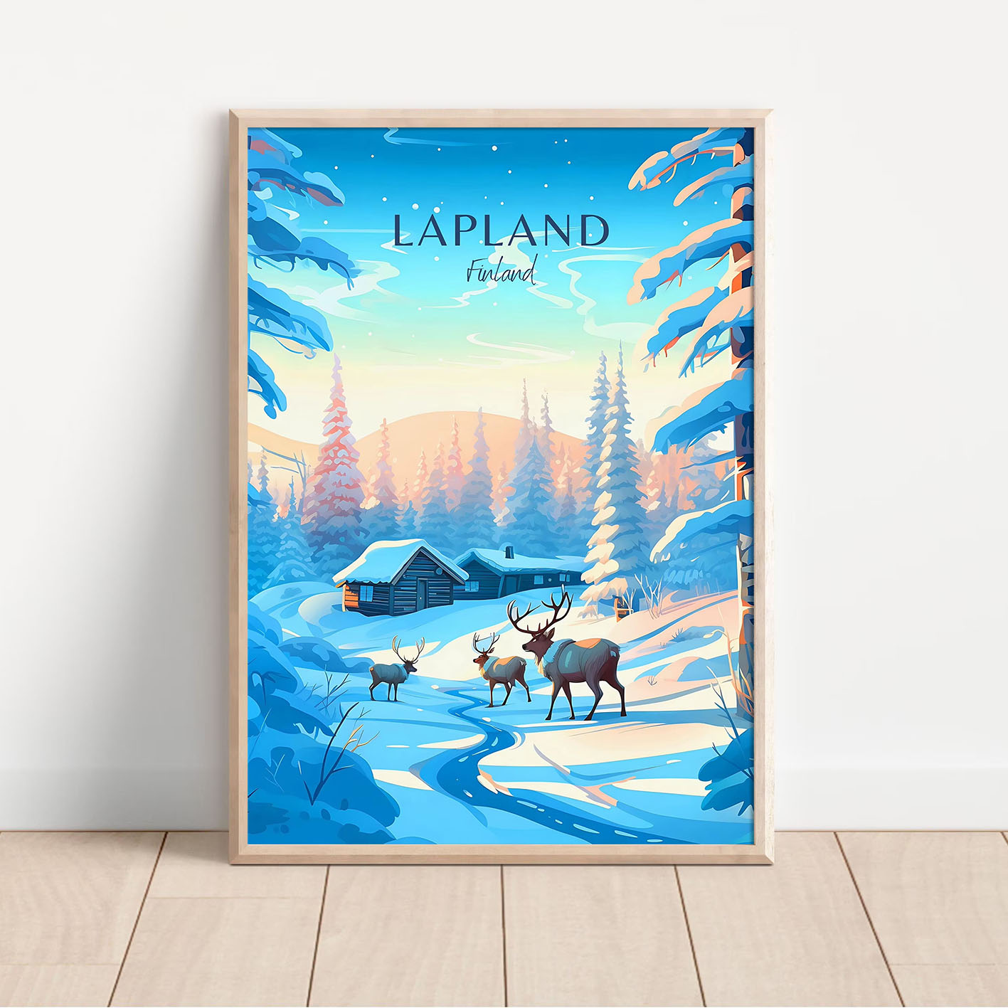 Swiss Alps Winter Landscape Ca - Home Decor Zurich recension och pris