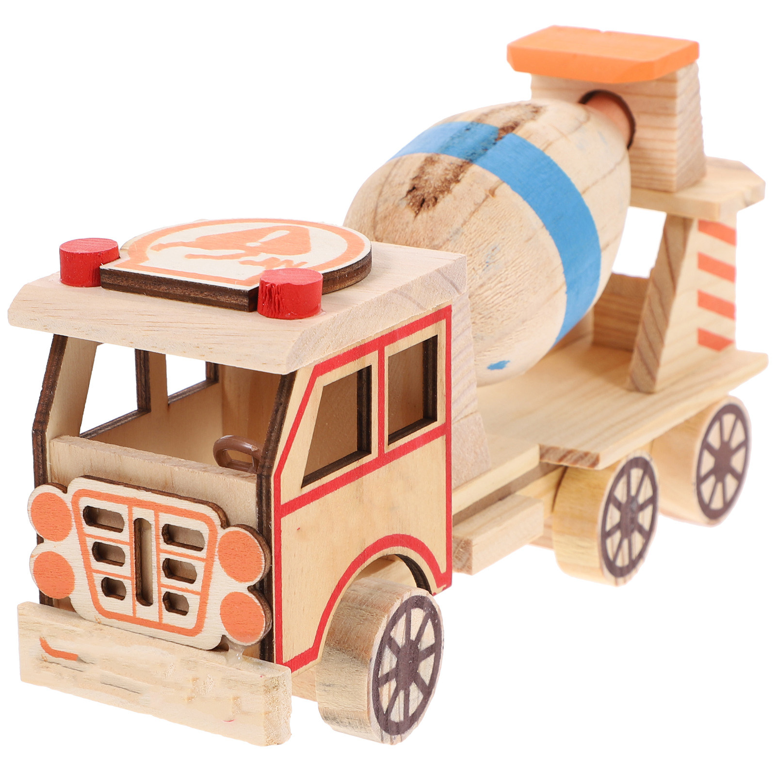 1Pcs Cement Mixer Wooden Handi - Home Decor Gift recension och pris