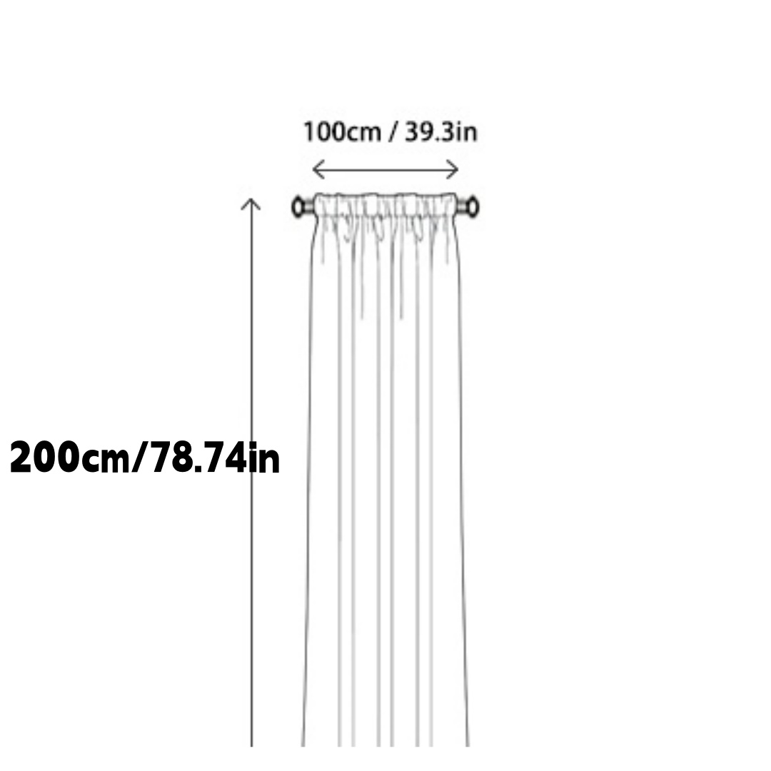 1pc 1x2m Door String Curtain S - Room Divider Screen recension och pris