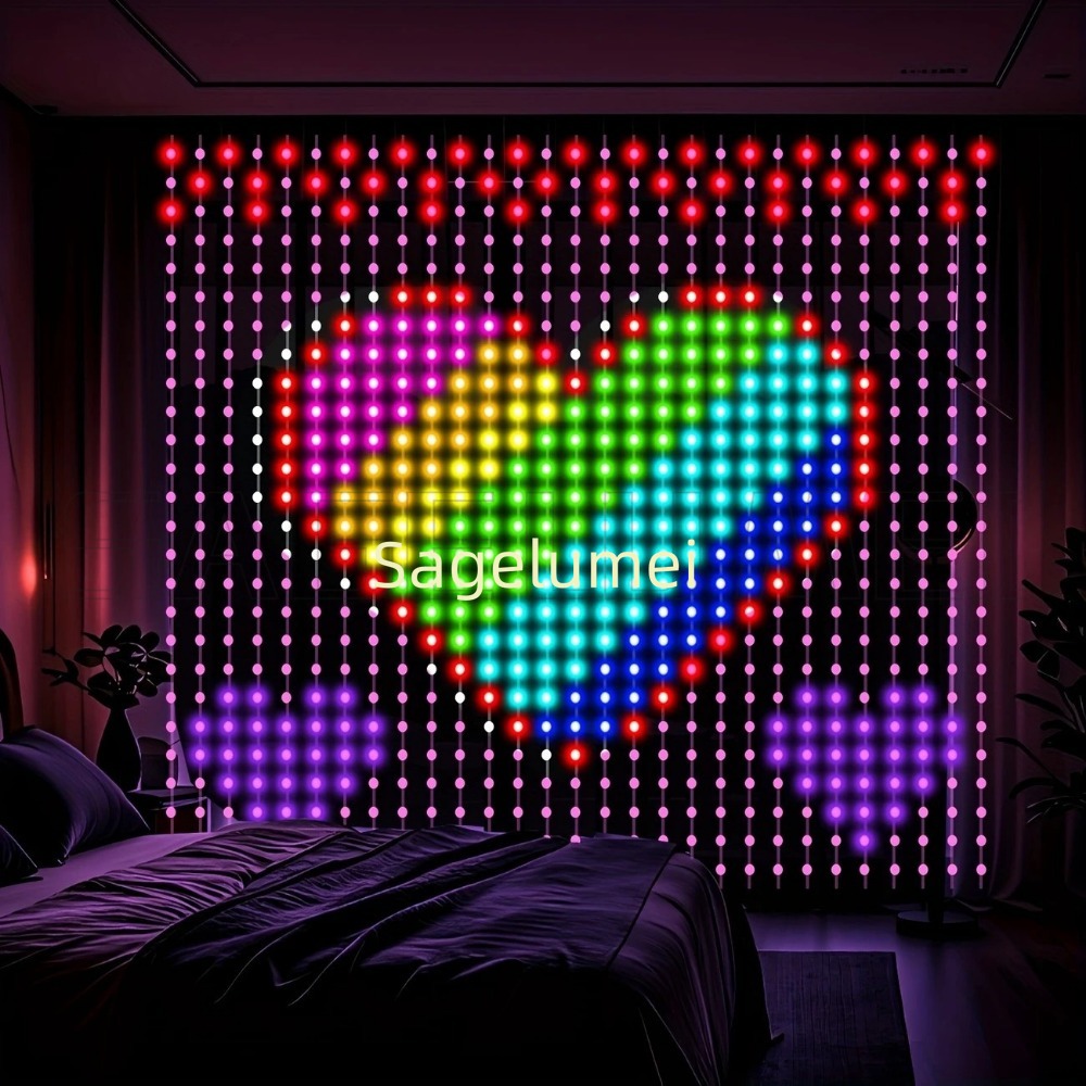 400LED String Lights Smart Cur - String Curtain Light recension och pris