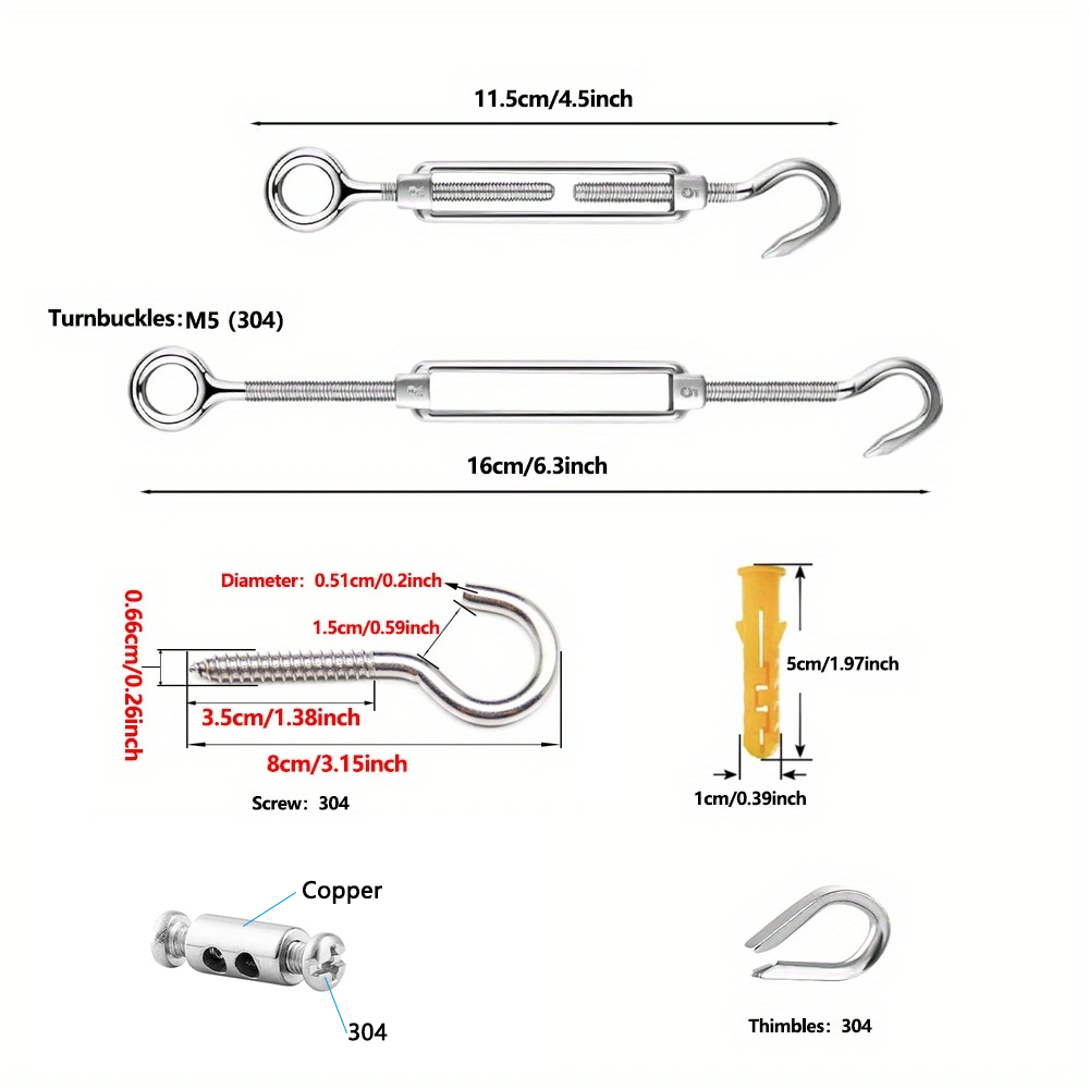 3mm Diameter 304 Stainless Ste - String Curtain Light recension och pris