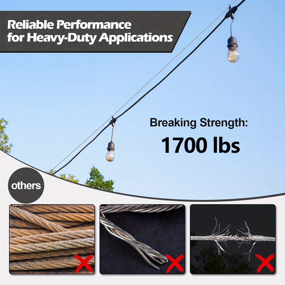 3mm Diameter 304 Stainless Ste - String Curtain Light recension och pris