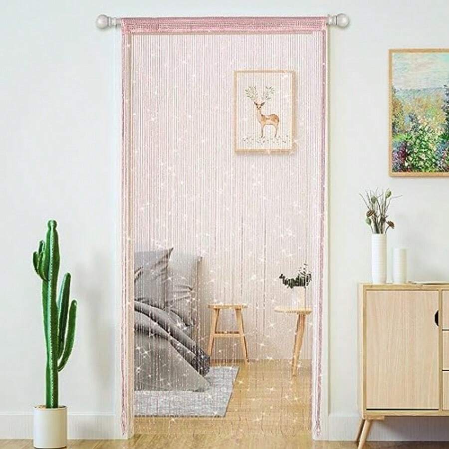 Glitter Beaded String Curtain  - String Curtain Light recension och pris