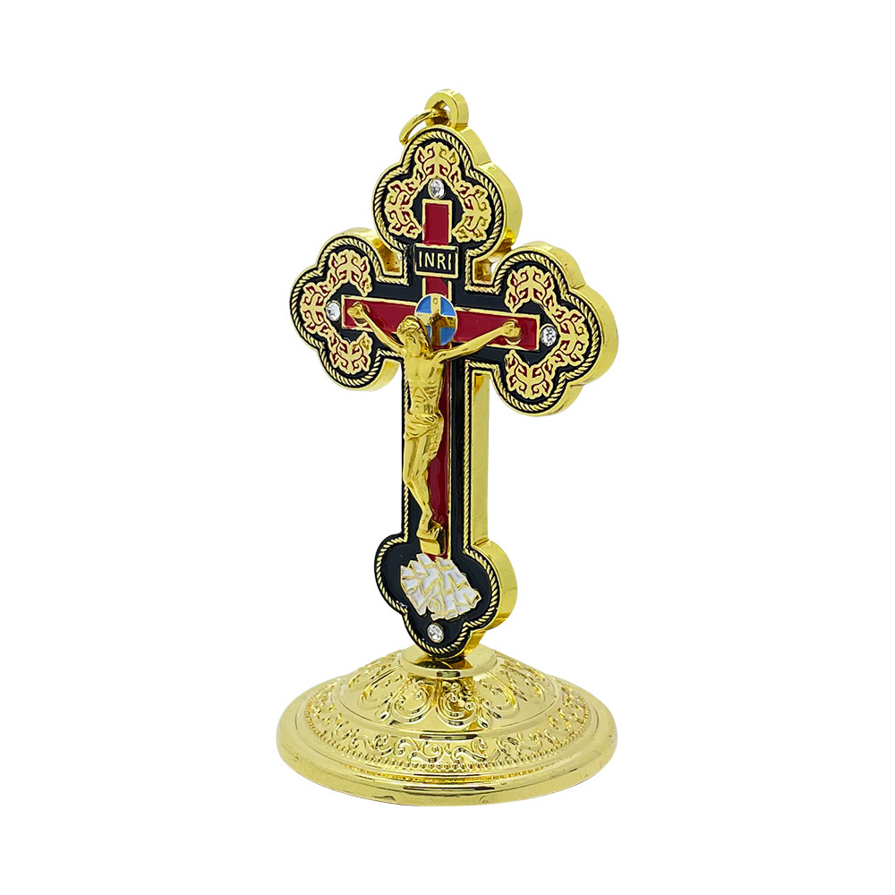 New2026 Catholic Standing Cruc - Home Decor Gift recension och pris