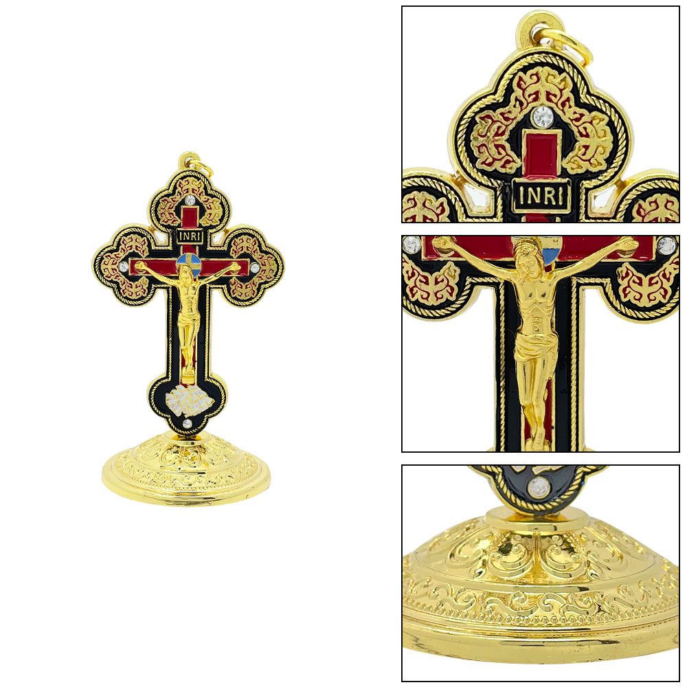 New2026 Catholic Standing Cruc - Home Decor Gift recension och pris