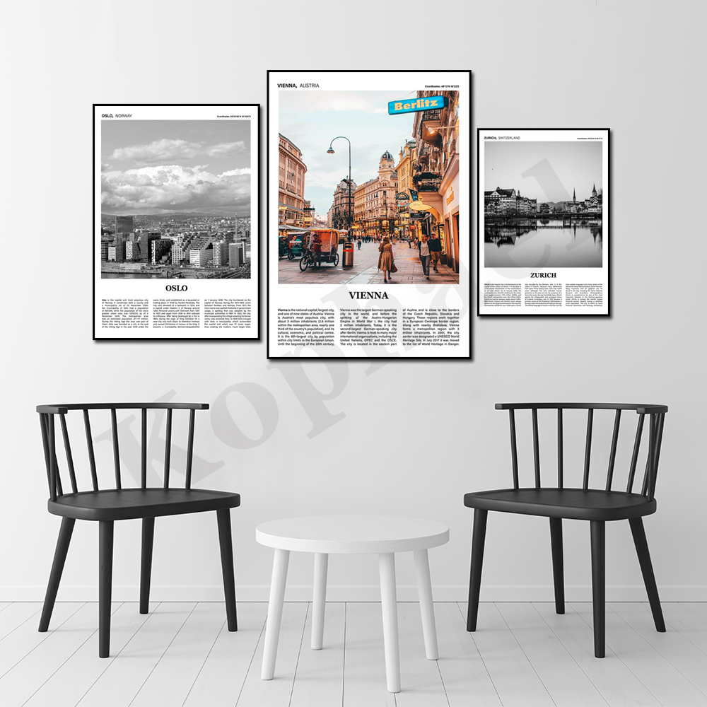 Stockholm Rome Geneva Istanbul - Home Decor Zurich recension och pris
