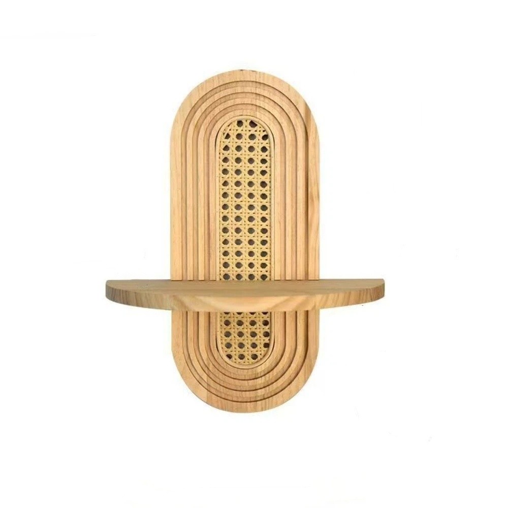 New Handmade Rattan Flower She - Home Decor Rattan recension och pris