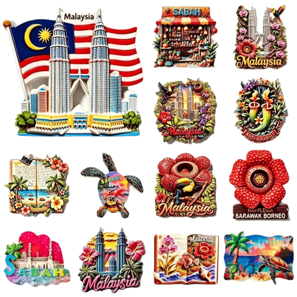 Malaysia Tourist Souvenir 3D R - Home Decor Kuala Lumpur recension och pris