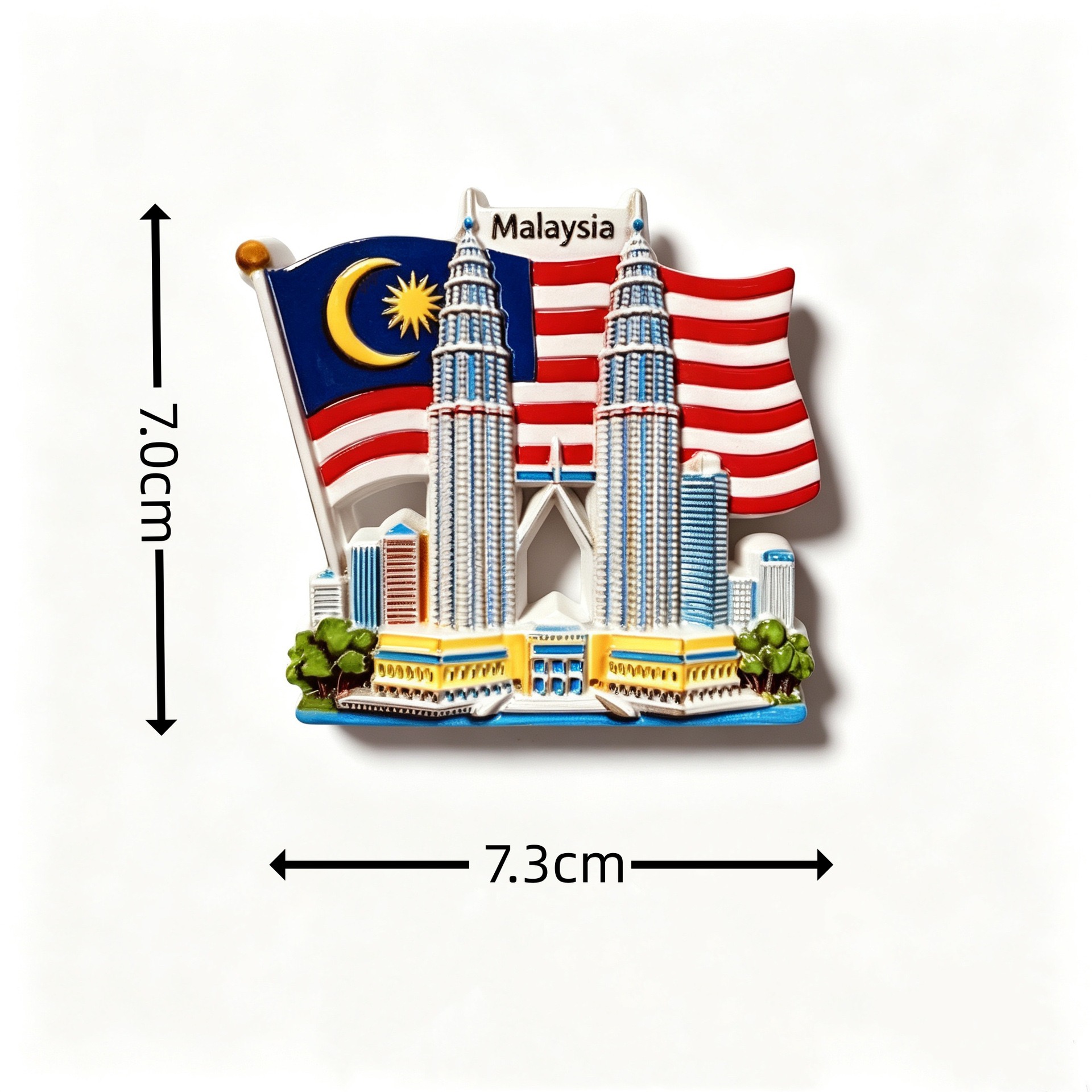 Malaysia Tourist Souvenir 3D R - Home Decor Kuala Lumpur recension och pris