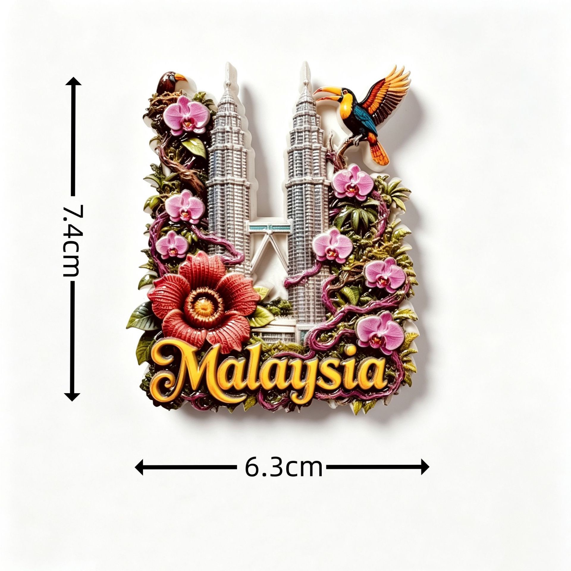 Malaysia Tourist Souvenir 3D R - Home Decor Kuala Lumpur recension och pris