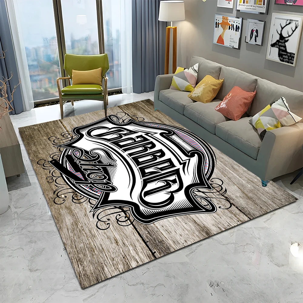 3D Barber Shop Skull Vintage S - Home Decor Online Shop recension och pris