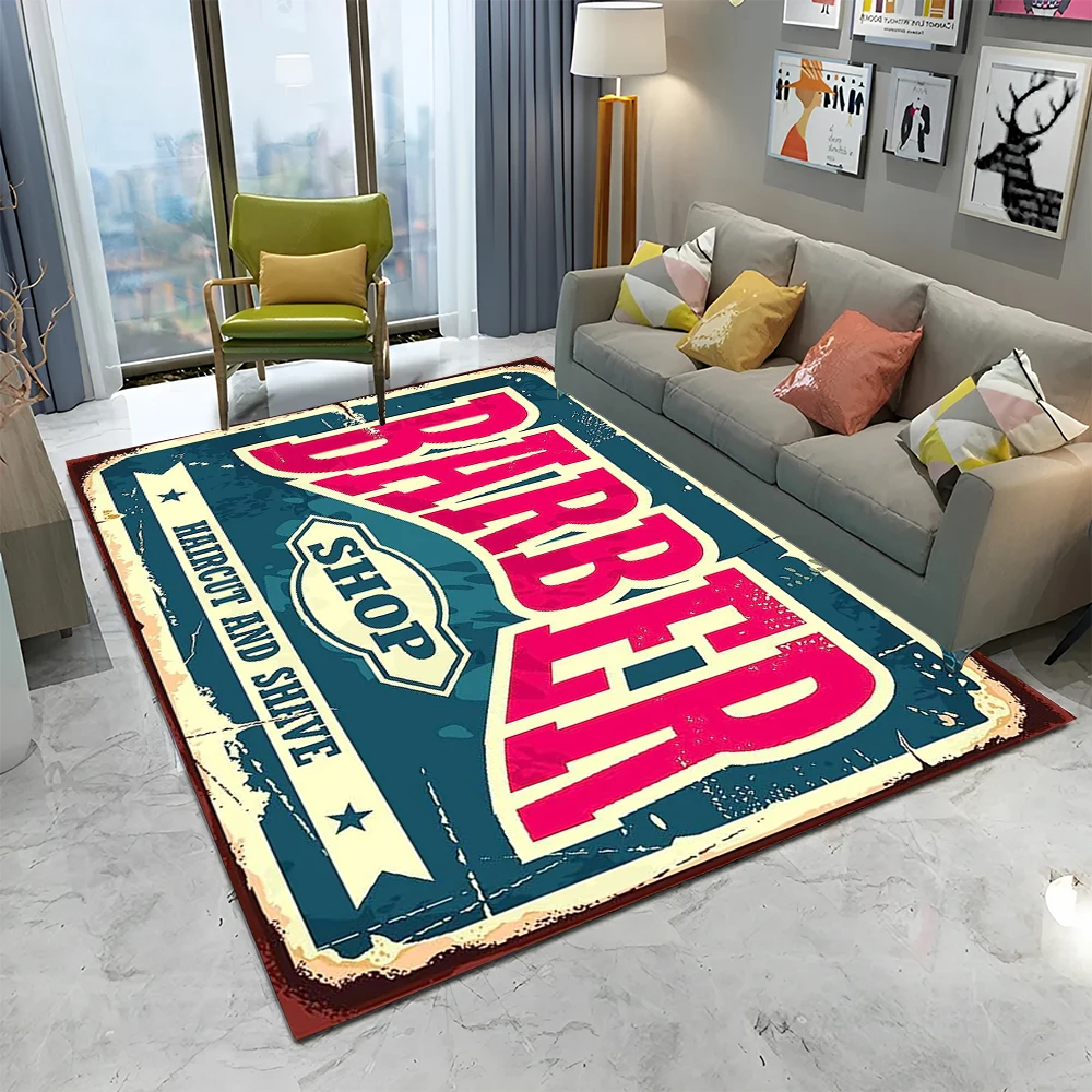 3D Barber Shop Skull Vintage S - Home Decor Online Shop recension och pris