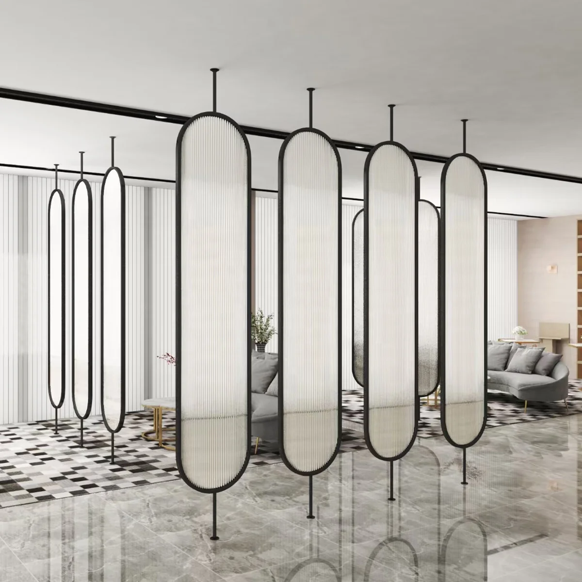 2026 Reusable Metal Aluminum G - Room Divider Screen recension och pris