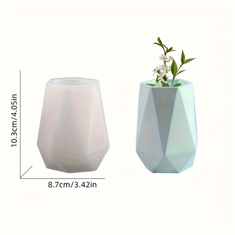 Diy6 Side Cut Side Vase Silico - Home Decor Vase With Flowers recension och pris