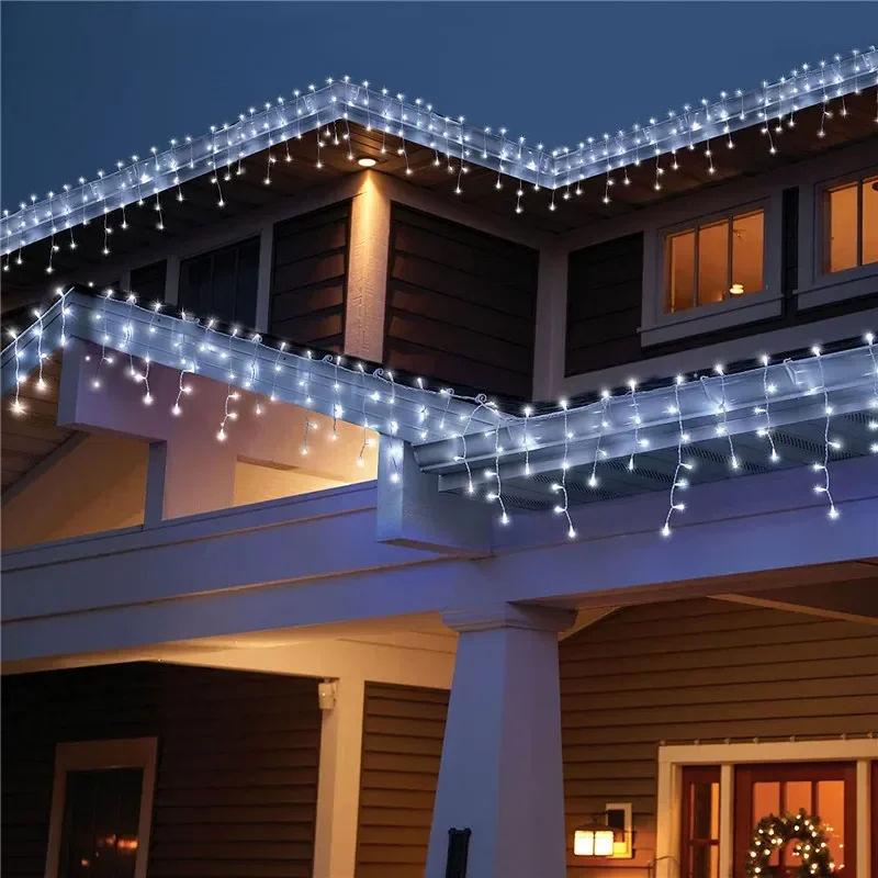 Christmas Lights Outdoor Decor - String Curtain Light recension och pris
