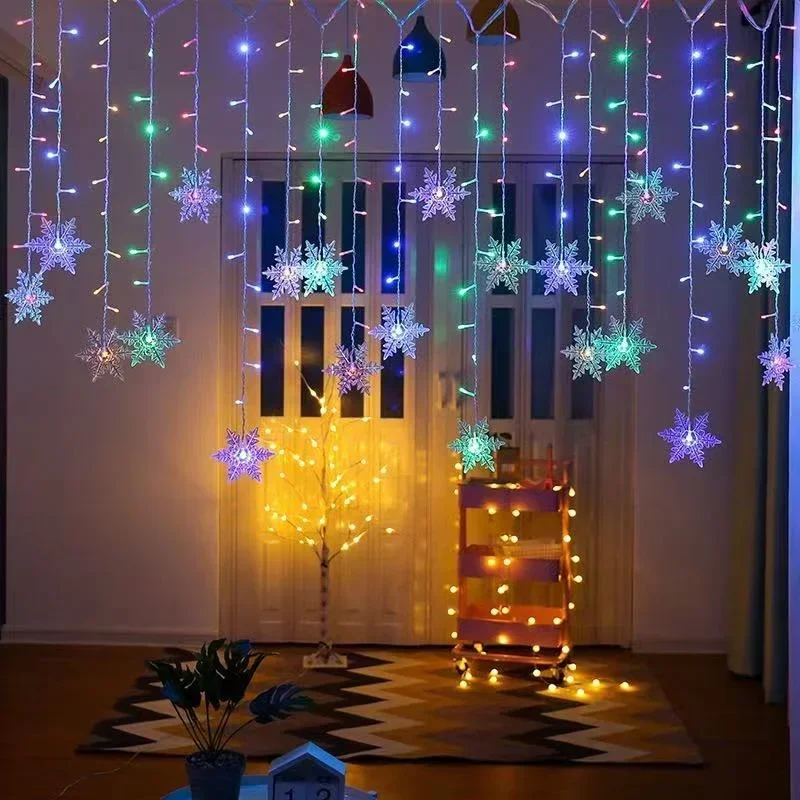 4M 96Led Christmas Home Decor  - String Curtain Light recension och pris