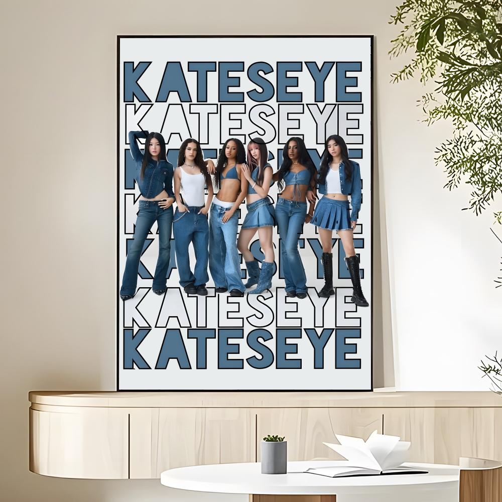 Korea Kpop Band K-Katseye Post - Home Decor Korea recension och pris
