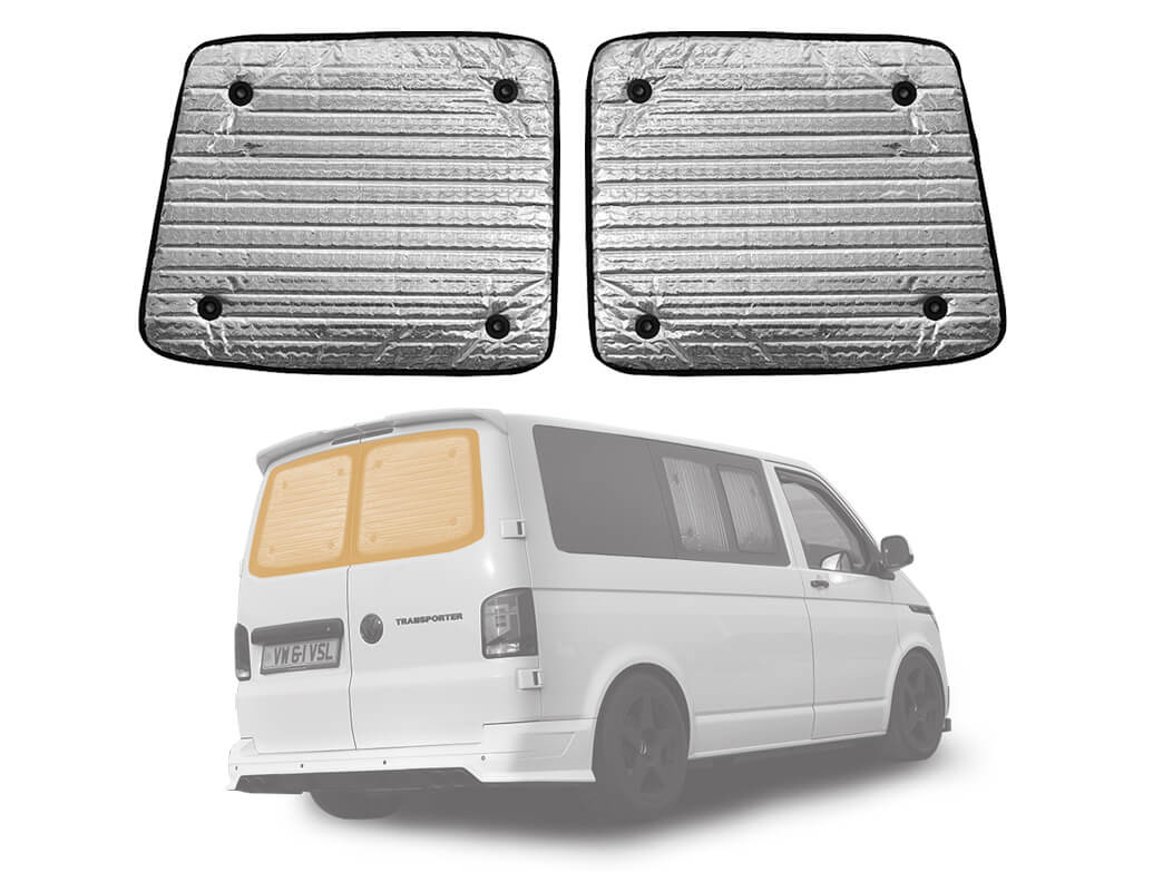 For VW T6 Transporter Rear Twi - Blackout Curtains recension och pris